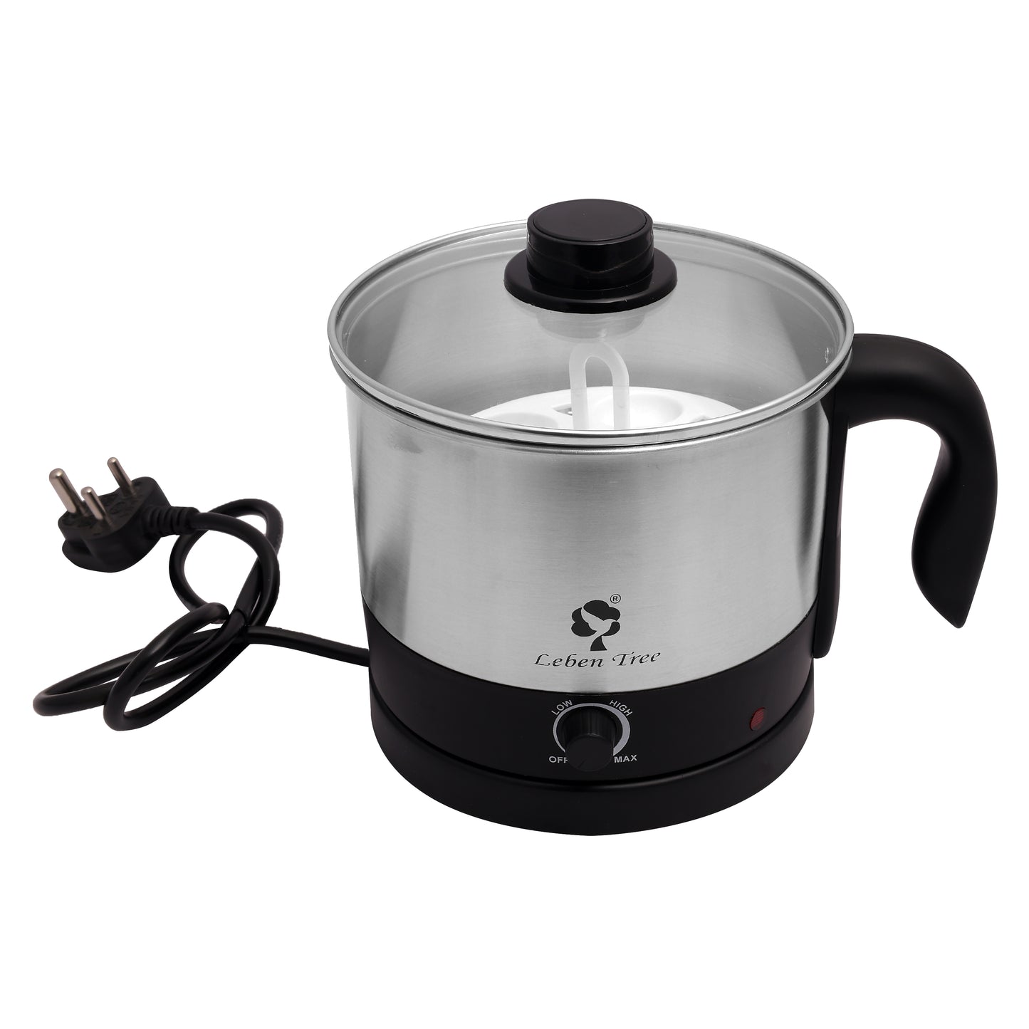 Leben Tree 1 Litre Electric Kettle – Compact, Efficient & Travel-Friendly