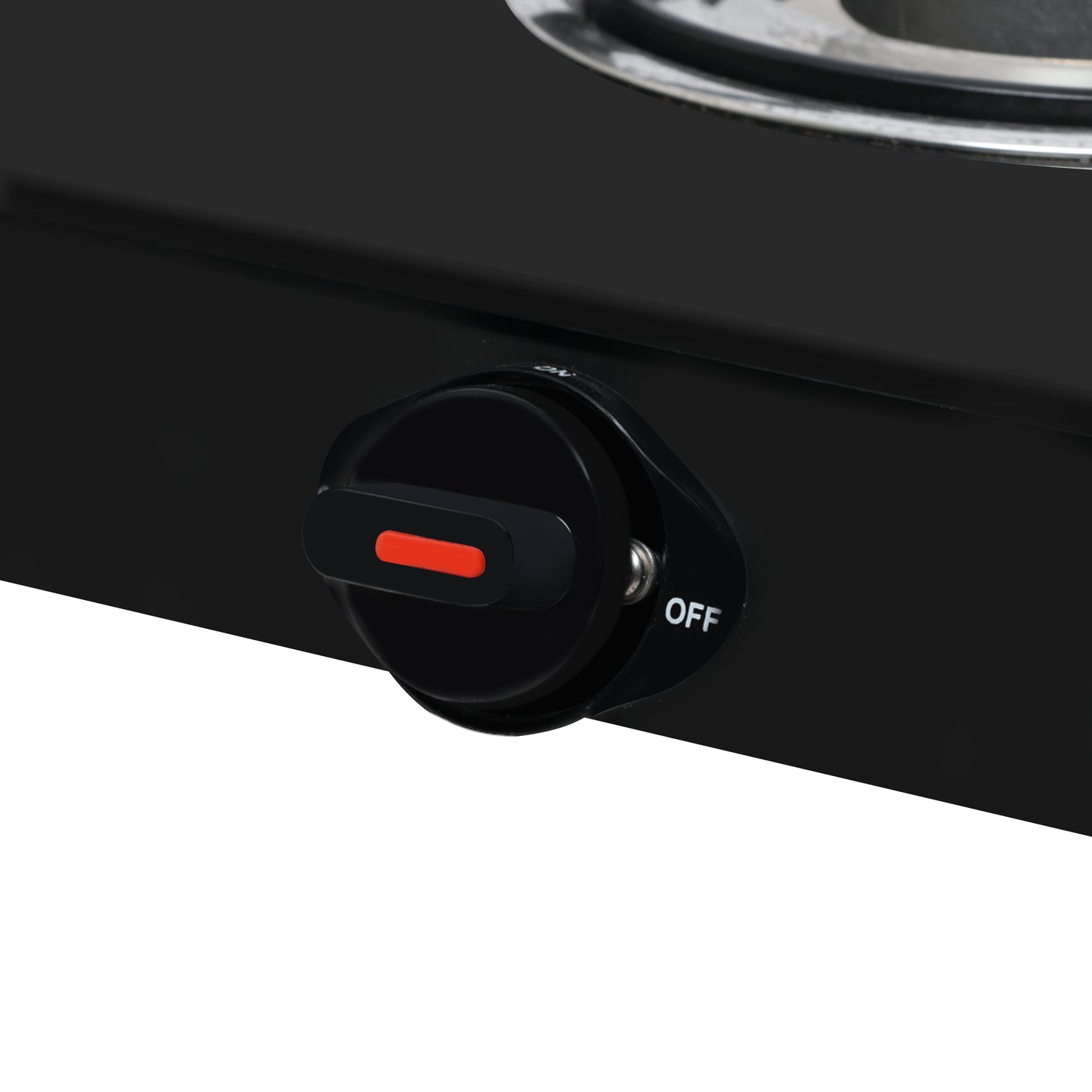 Leben Tree Manual Gas Stove Black (3 Burners)