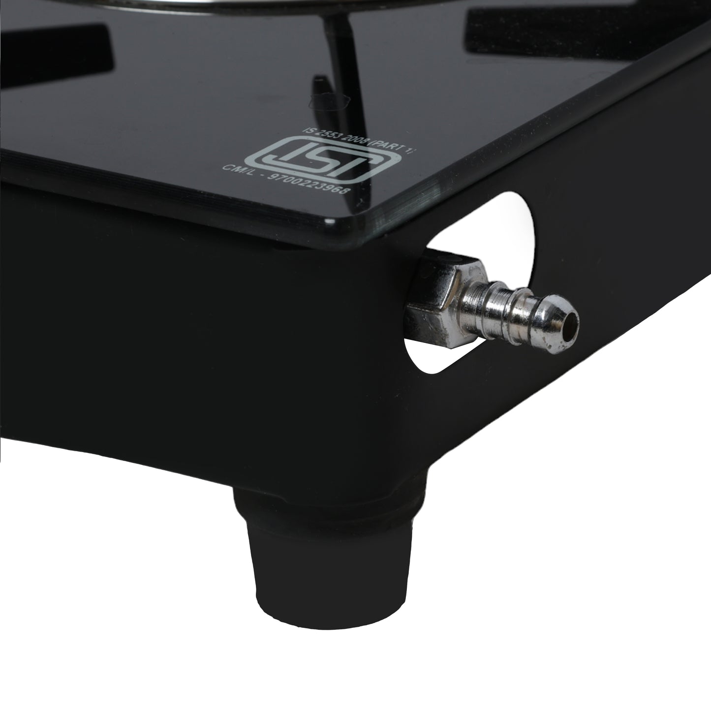 Leben Tree Manual Gas Stove Black (3 Burners)