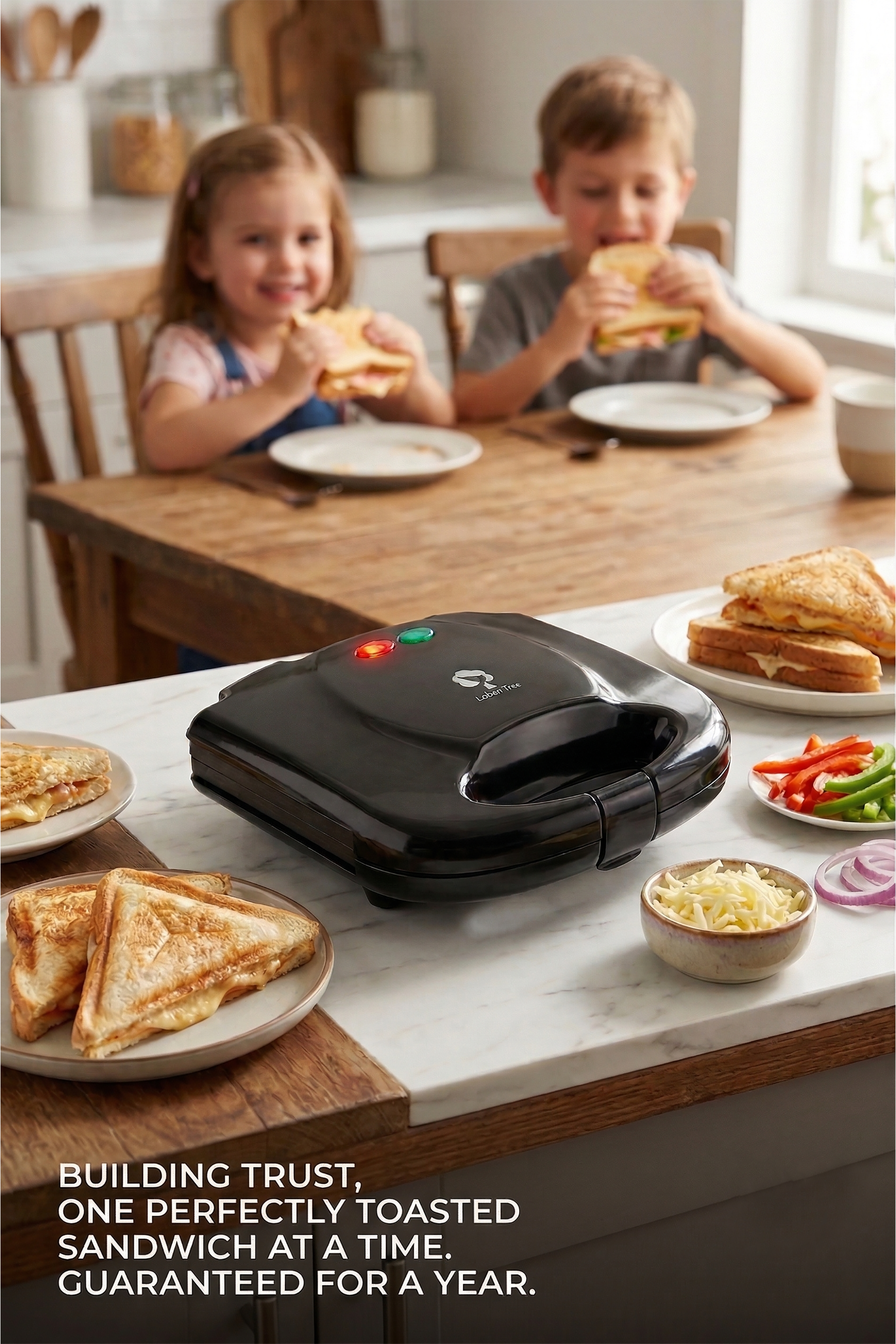 Smile Non-Toxic Plate Sandwich Maker