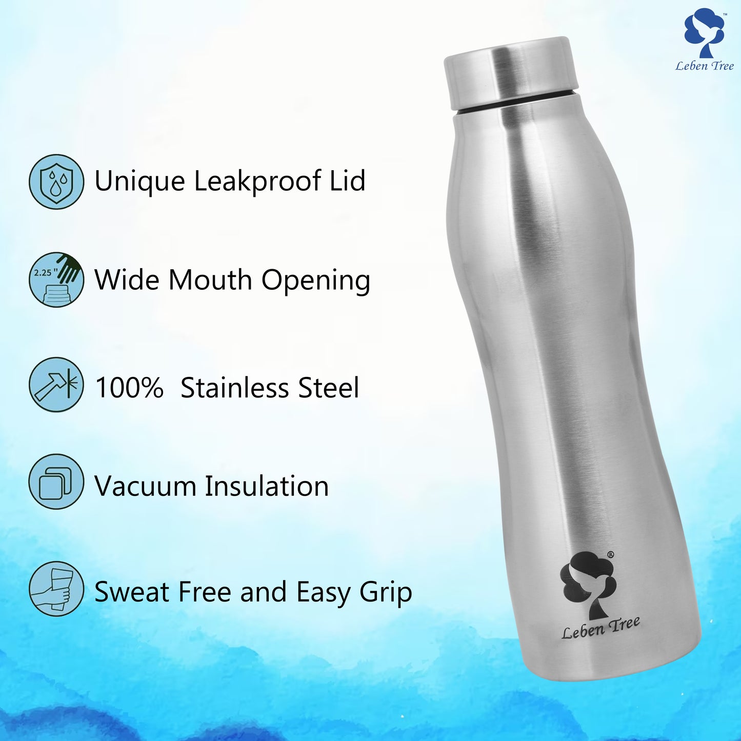 Wave Water Bottle