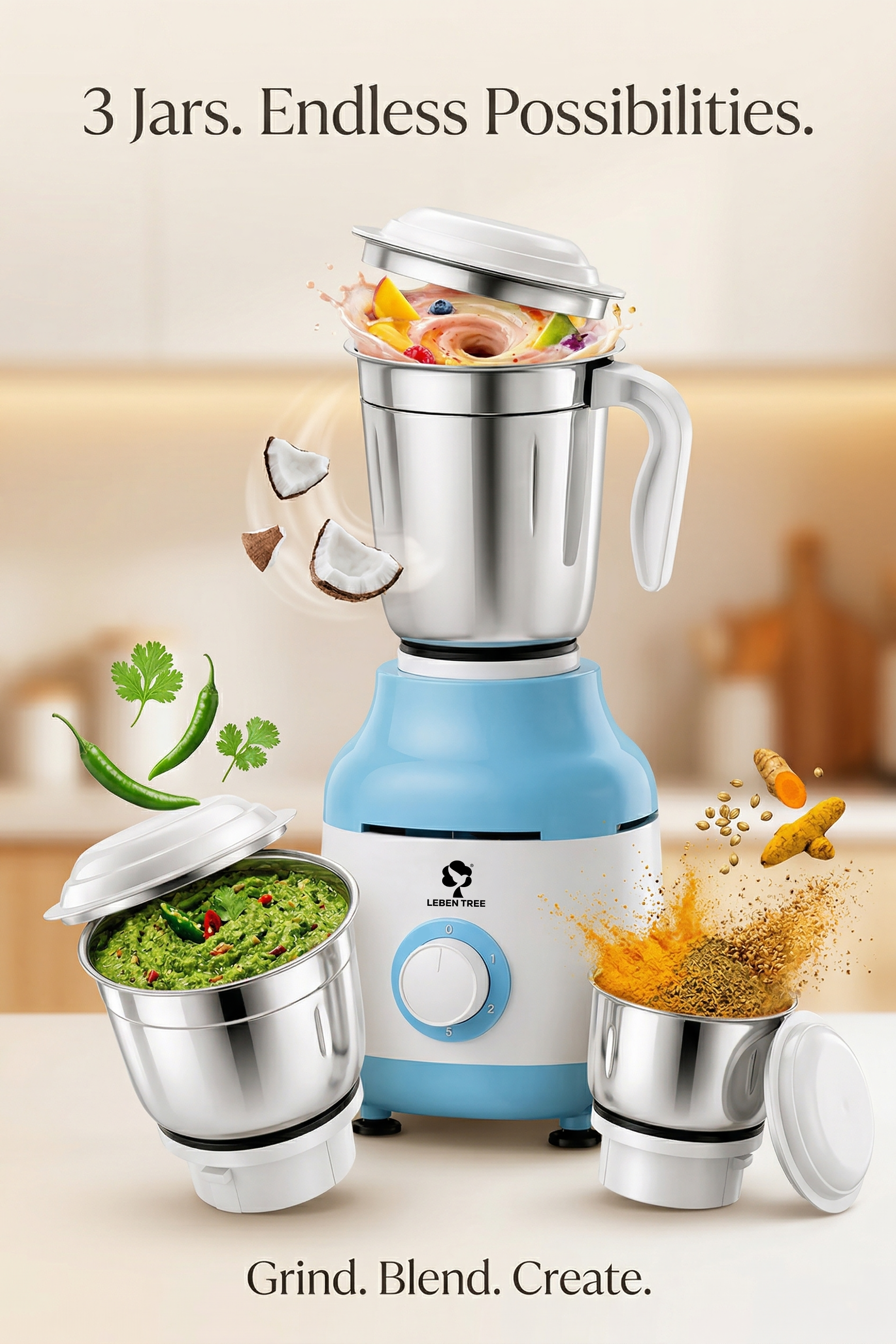 Smile GrindPro Mixer Grinder