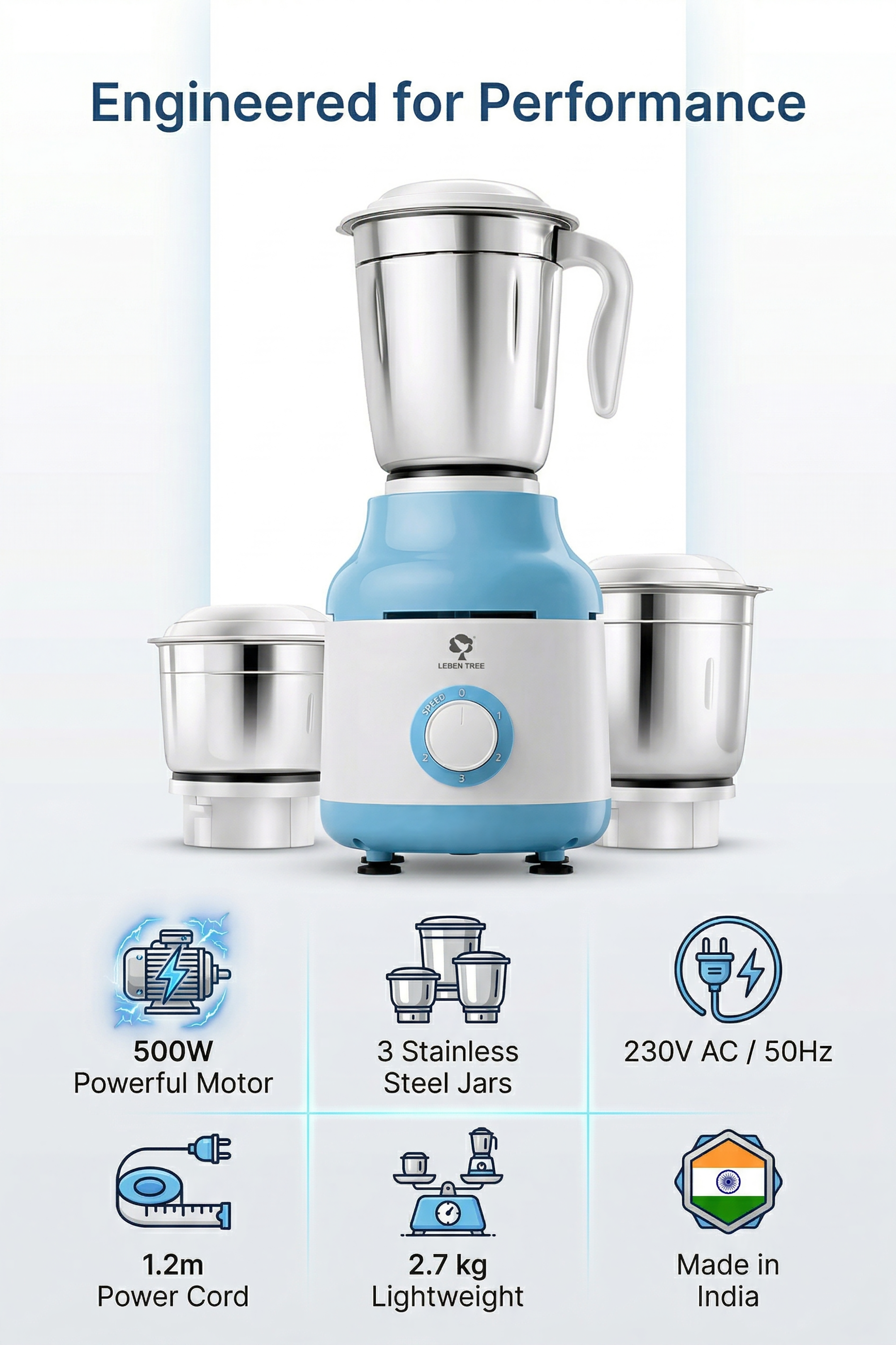 Smile GrindPro Mixer Grinder